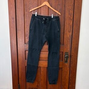 Zanerobe Black Jogger Jeans